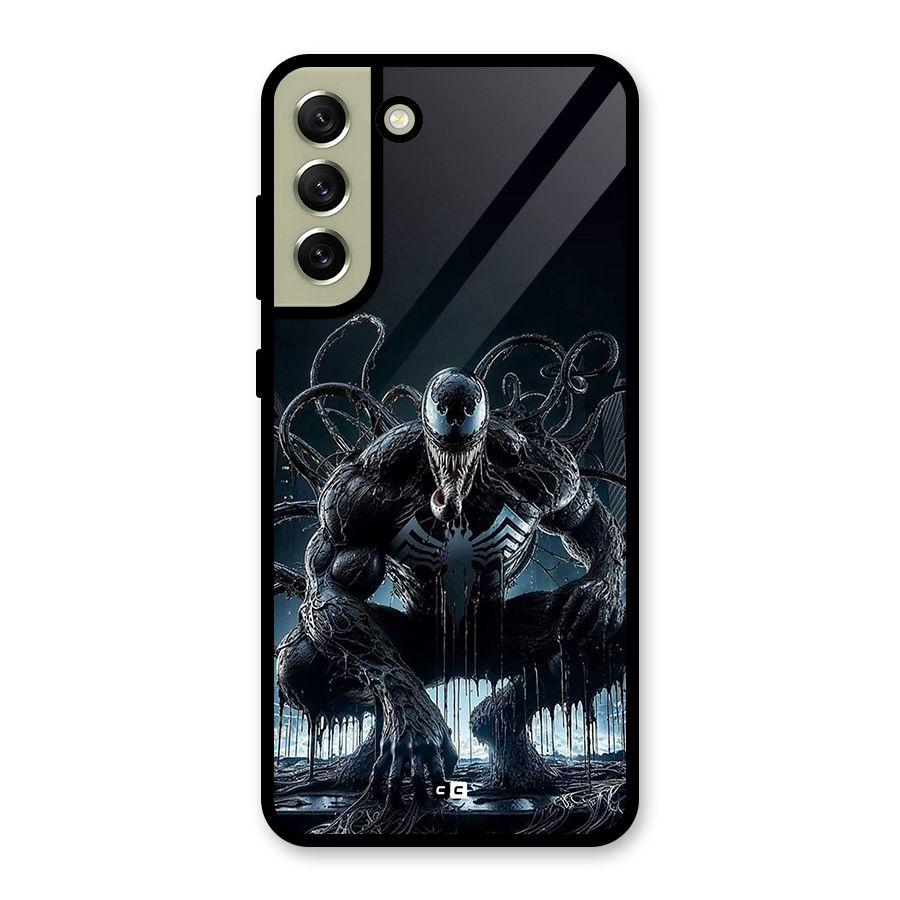 Sitting Venom Metal Back Case for Galaxy S21 FE 5G (2023)