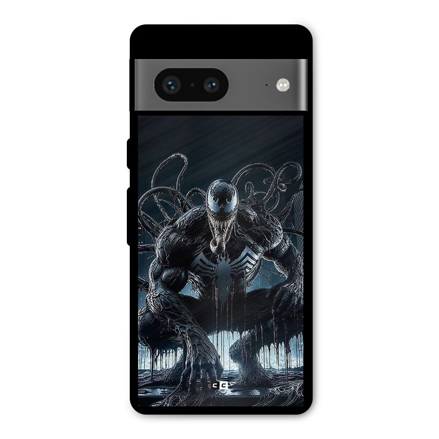 Sitting Venom Metal Back Case for Google Pixel 7