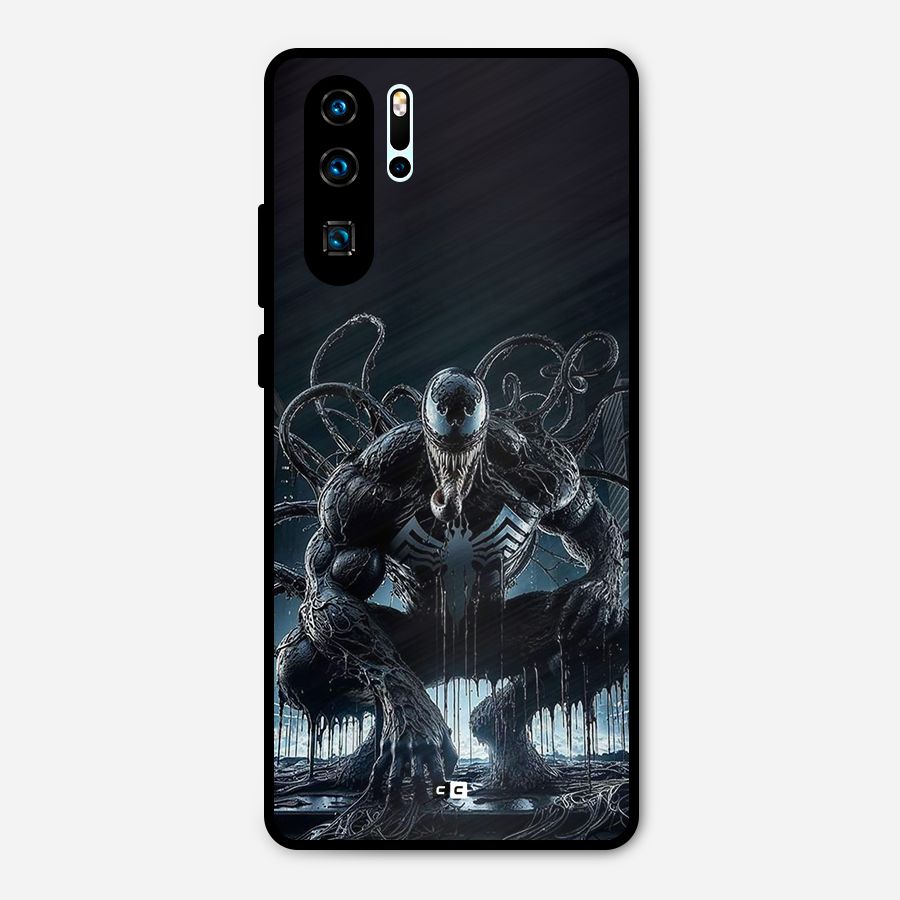 Sitting Venom Metal Back Case for Huawei P30 Pro