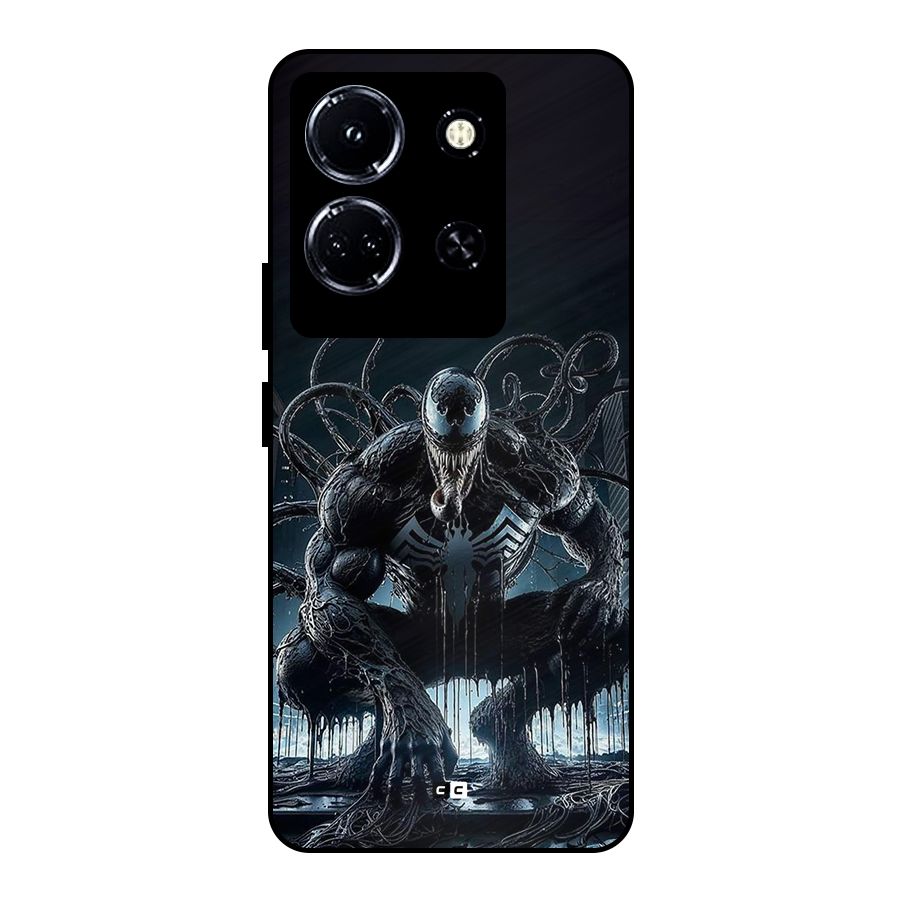 Sitting Venom Metal Back Case for Infinix Note 30 5G