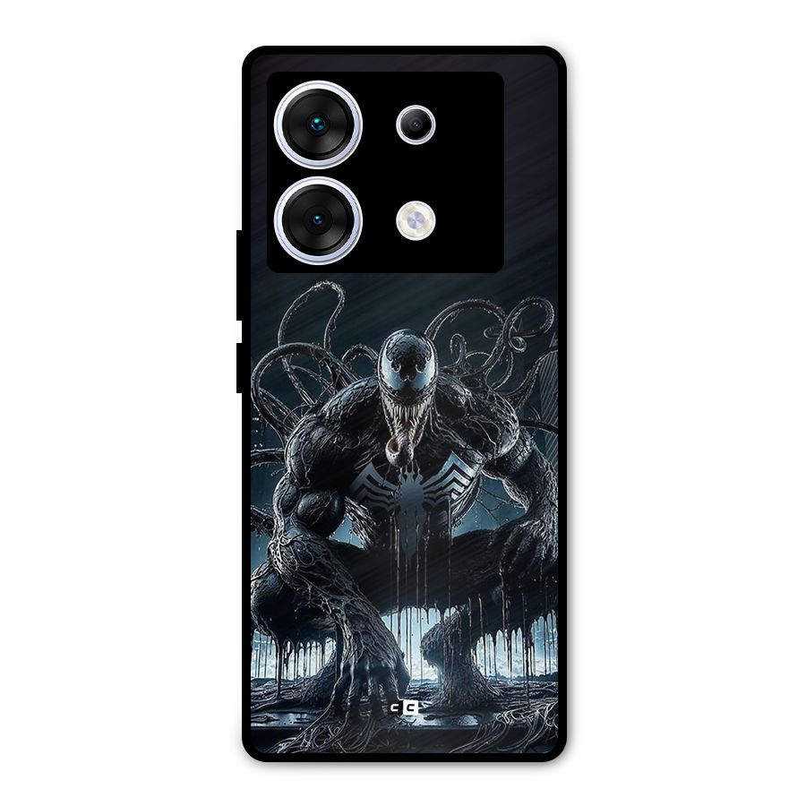 Sitting Venom Metal Back Case for Infinix Zero 30 5G