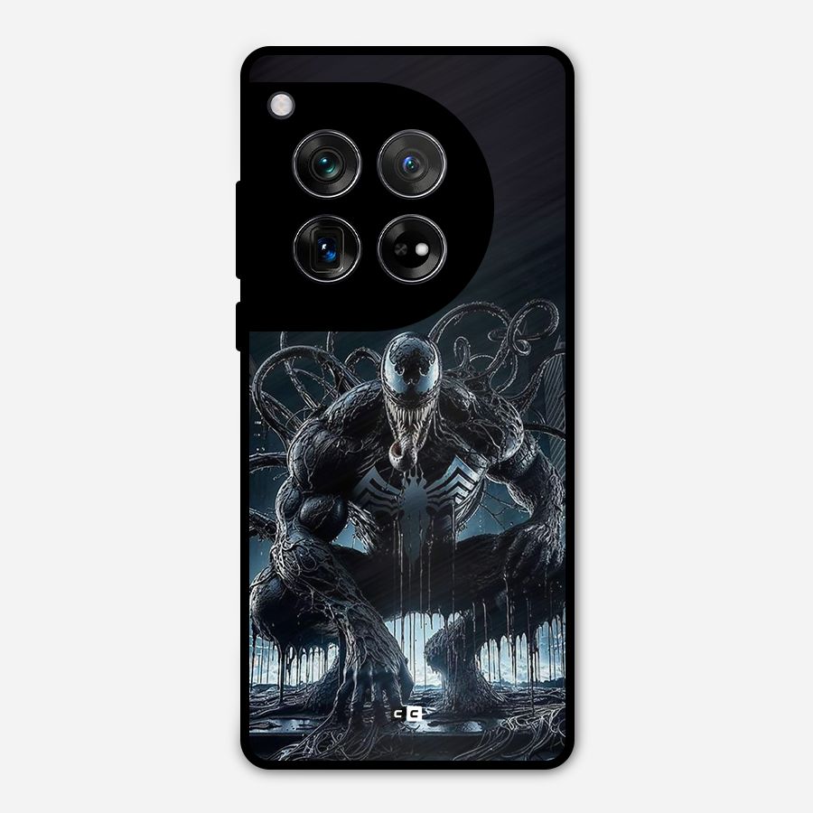 Sitting Venom Metal Back Case for OnePlus 12