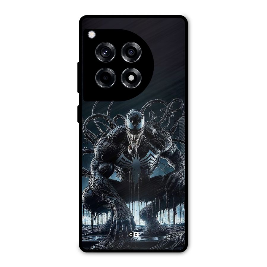 Sitting Venom Metal Back Case for OnePlus 12R