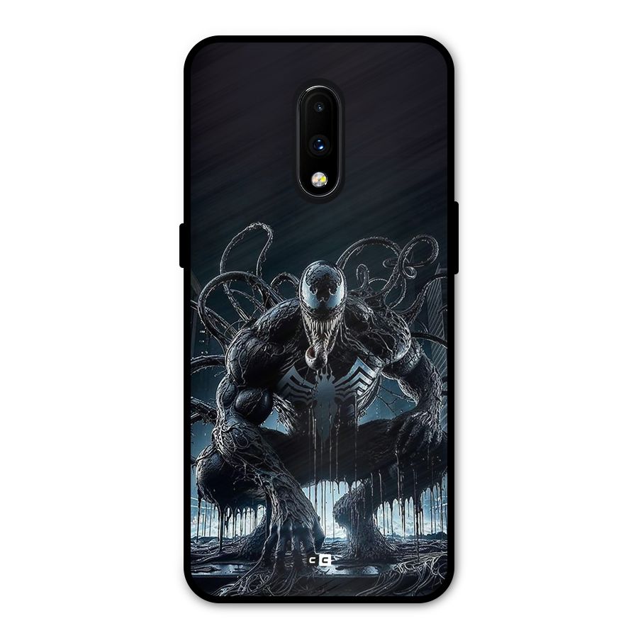 Sitting Venom Metal Back Case for OnePlus 7