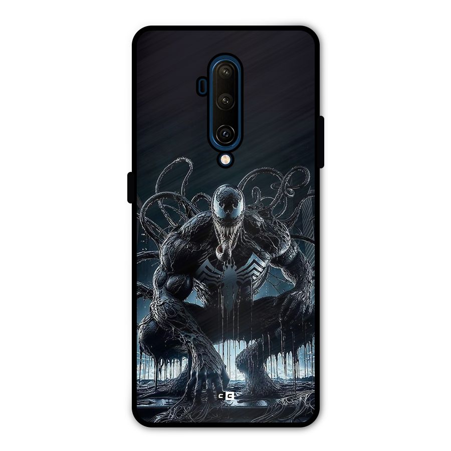 Sitting Venom Metal Back Case for OnePlus 7T Pro