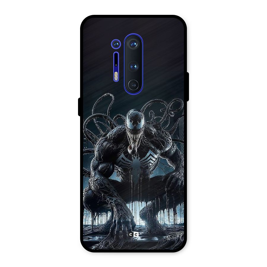 Sitting Venom Metal Back Case for OnePlus 8 Pro