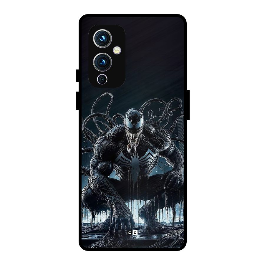 Sitting Venom Metal Back Case for OnePlus 9