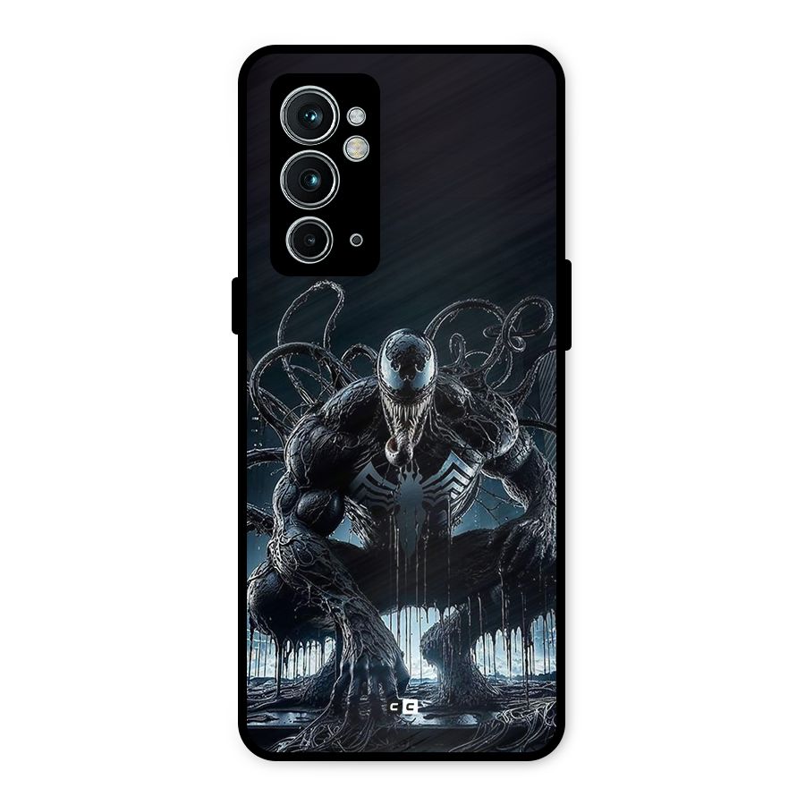 Sitting Venom Metal Back Case for OnePlus 9RT 5G