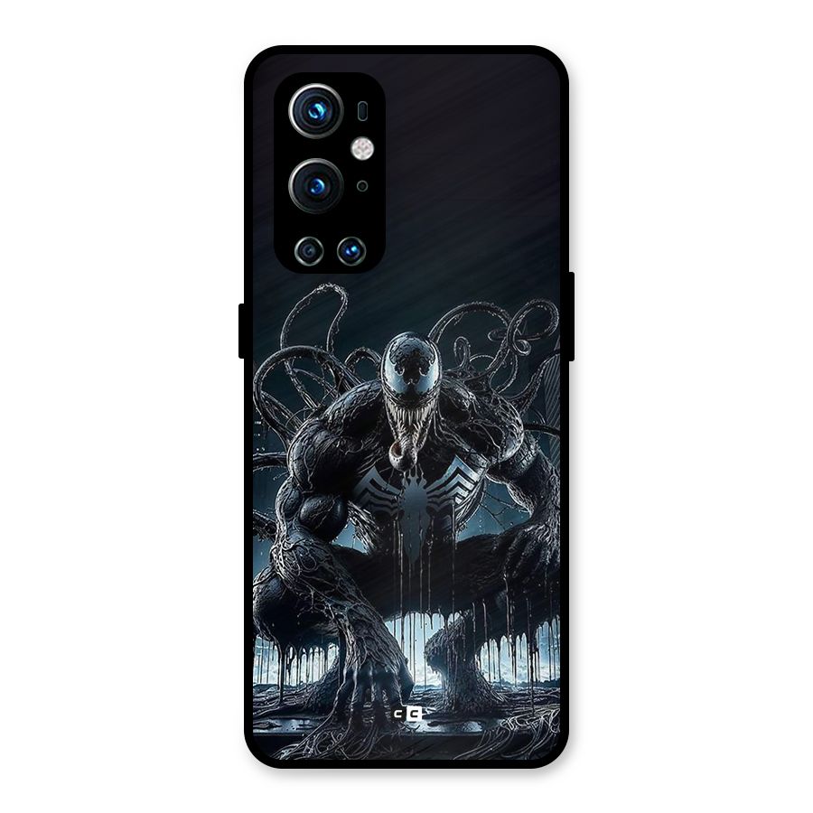 Sitting Venom Metal Back Case for OnePlus 9 Pro