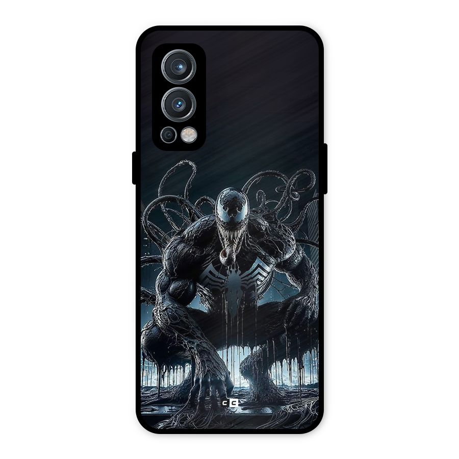 Sitting Venom Metal Back Case for OnePlus Nord 2 5G