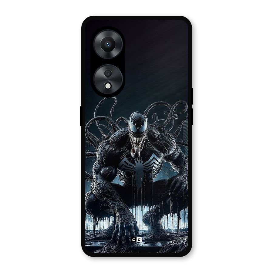 Sitting Venom Metal Back Case for Oppo A78