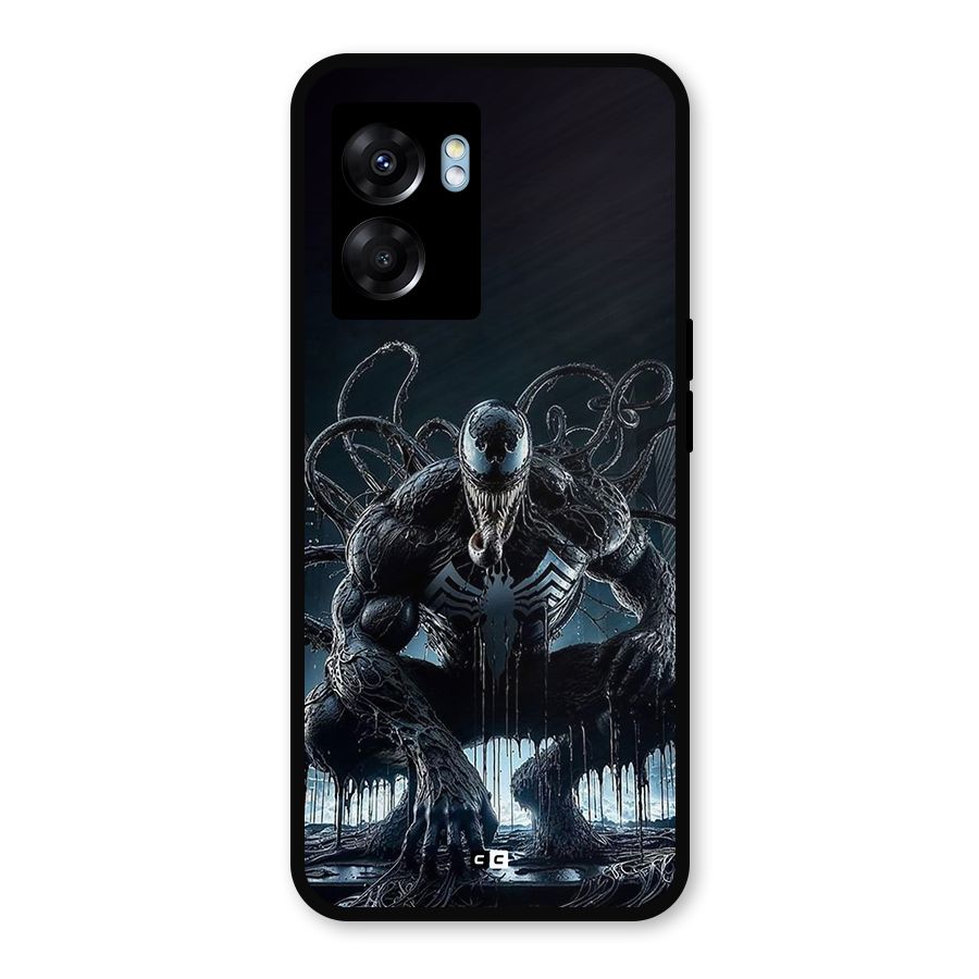 Sitting Venom Metal Back Case for Oppo K10 (5G)