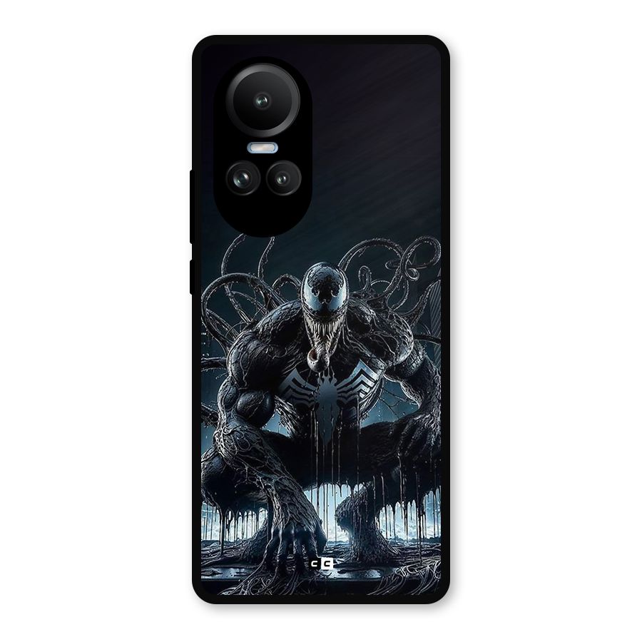 Sitting Venom Metal Back Case for Oppo Reno10