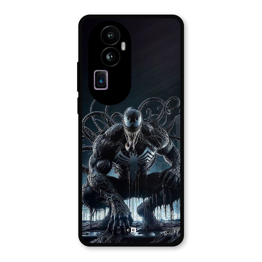 Sitting Venom Metal Back Case for Oppo Reno10 Pro Plus