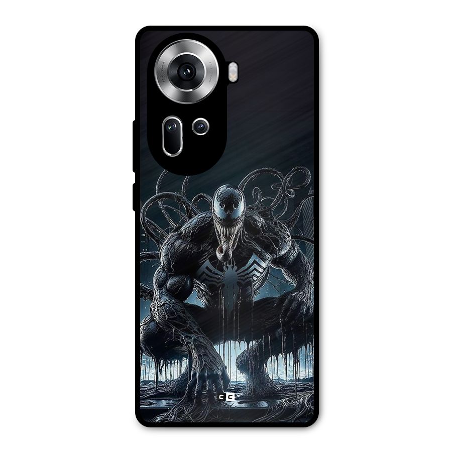Sitting Venom Metal Back Case for Oppo Reno11 5G