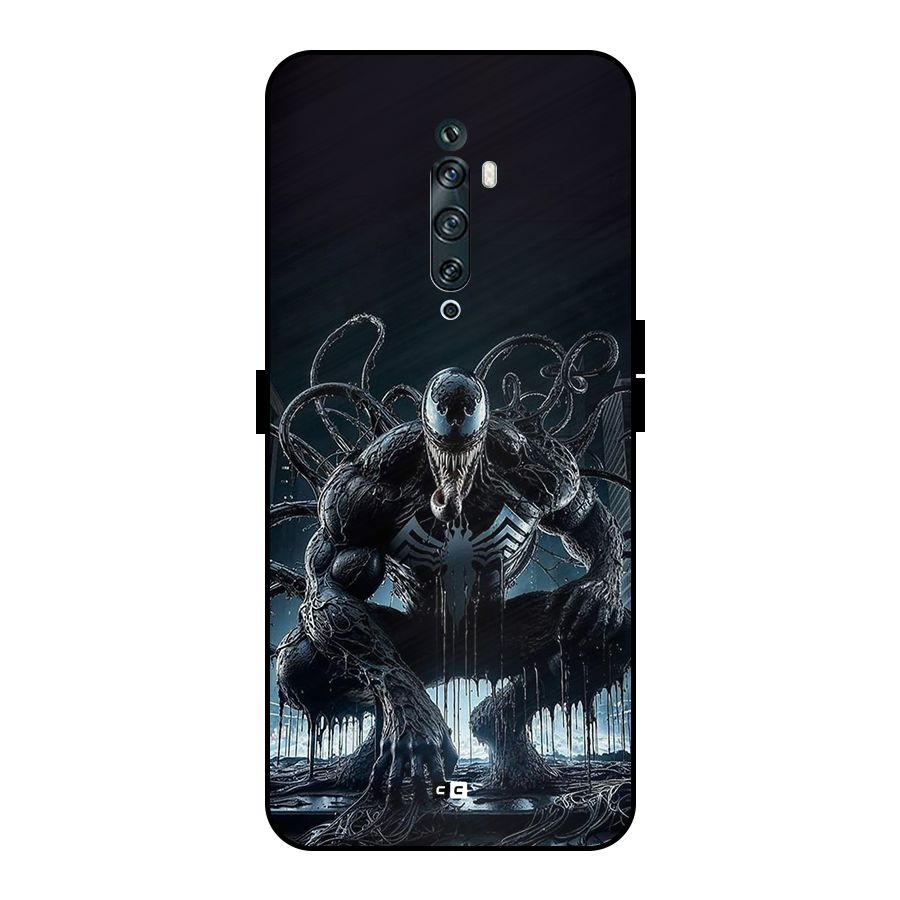 Sitting Venom Metal Back Case for Oppo Reno2 Z