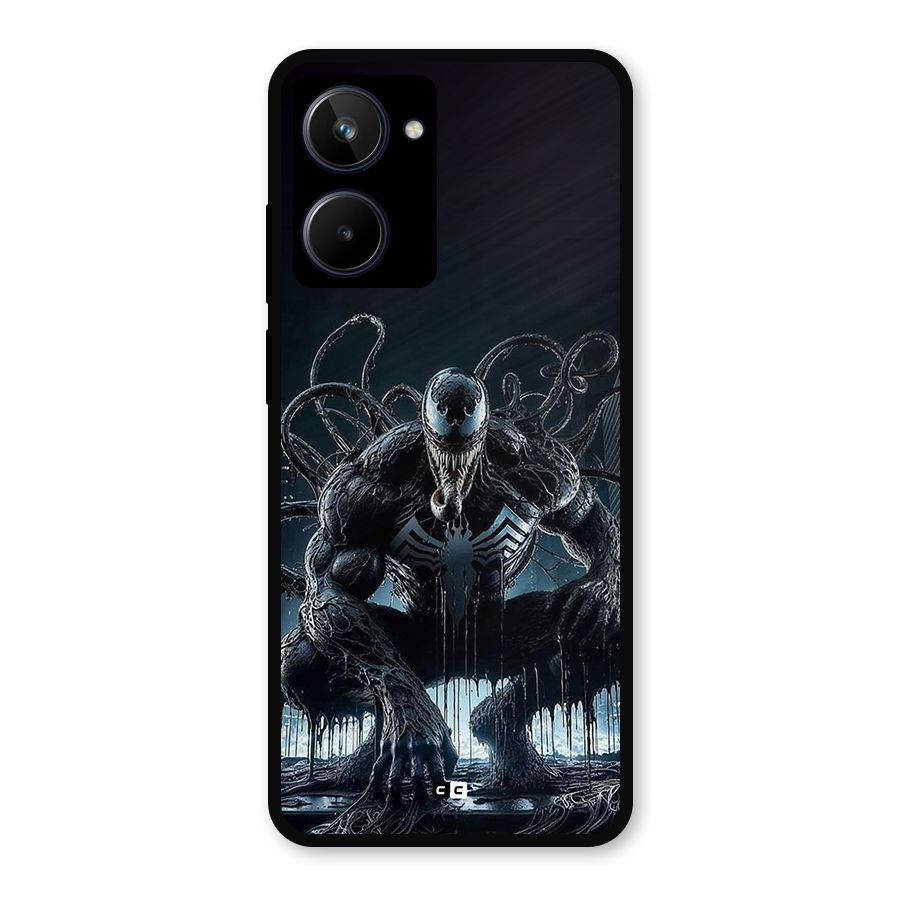 Sitting Venom Metal Back Case for Realme 10