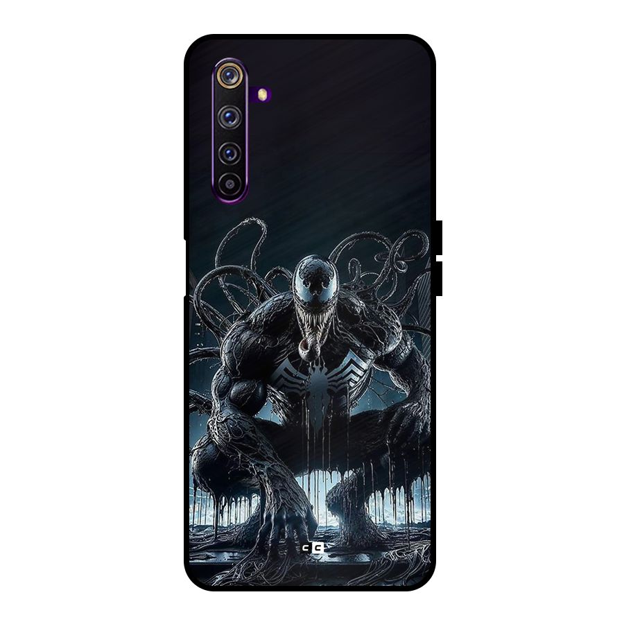 Sitting Venom Metal Back Case for Realme 6 Pro