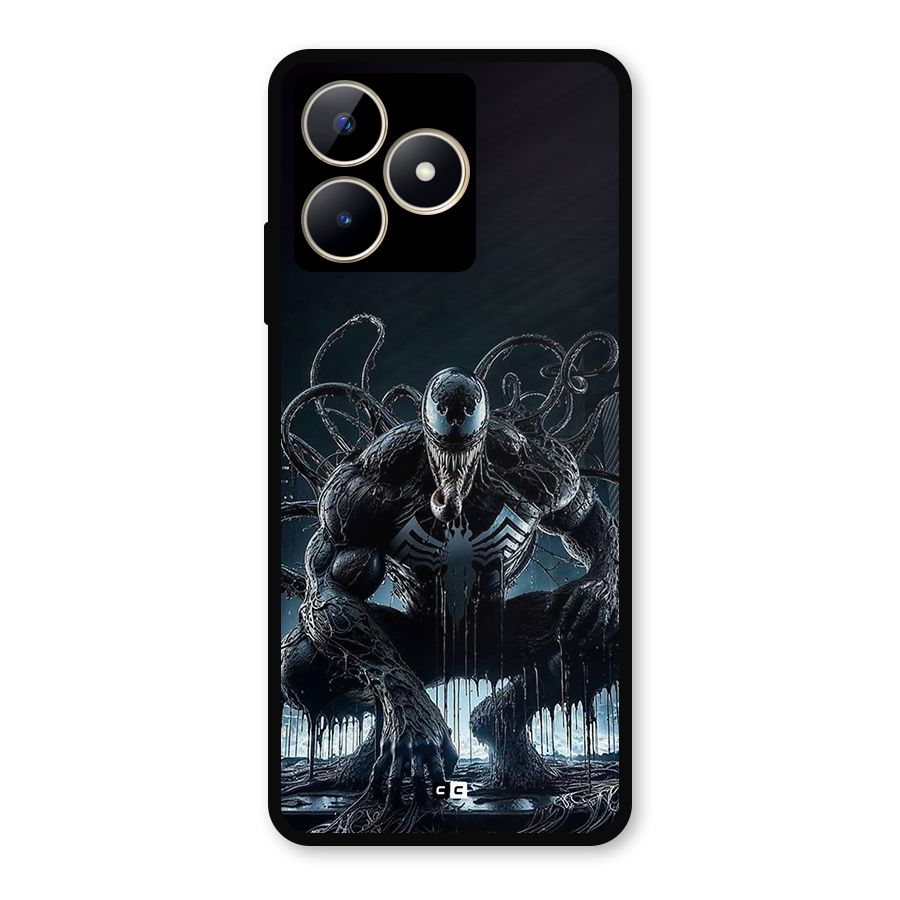 Sitting Venom Metal Back Case for Realme C53