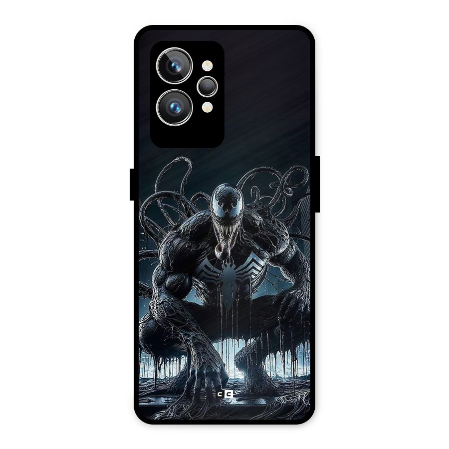 Sitting Venom Metal Back Case for Realme GT2 Pro