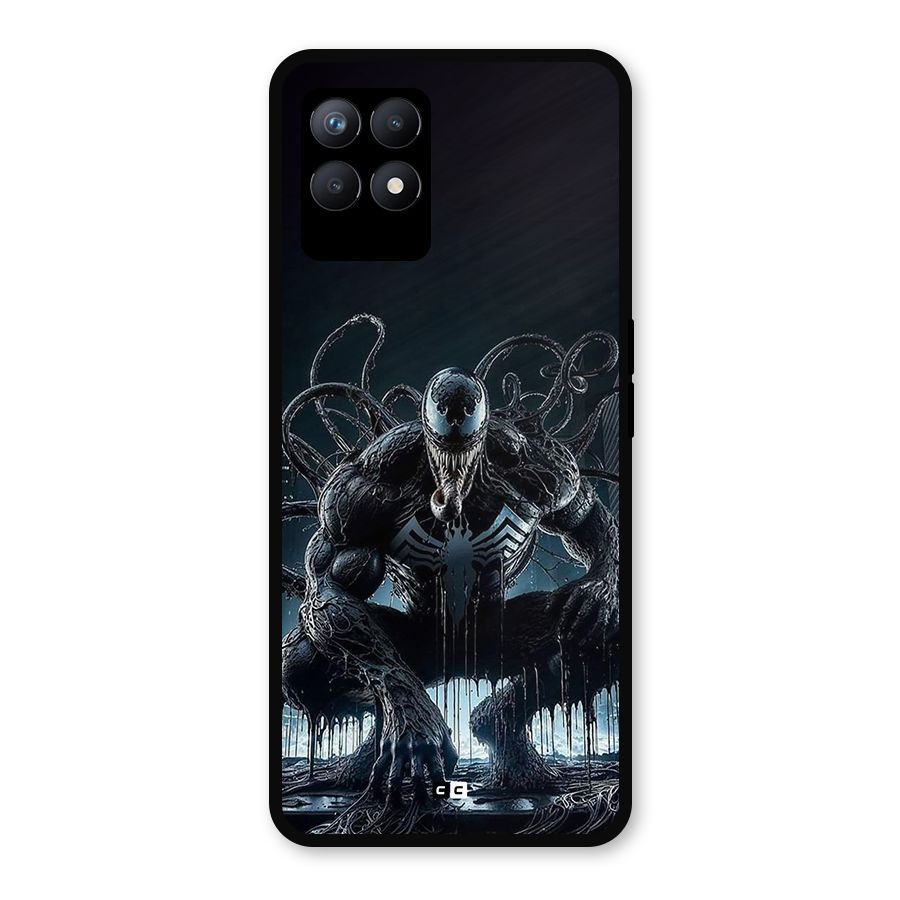 Sitting Venom Metal Back Case for Realme Narzo 50