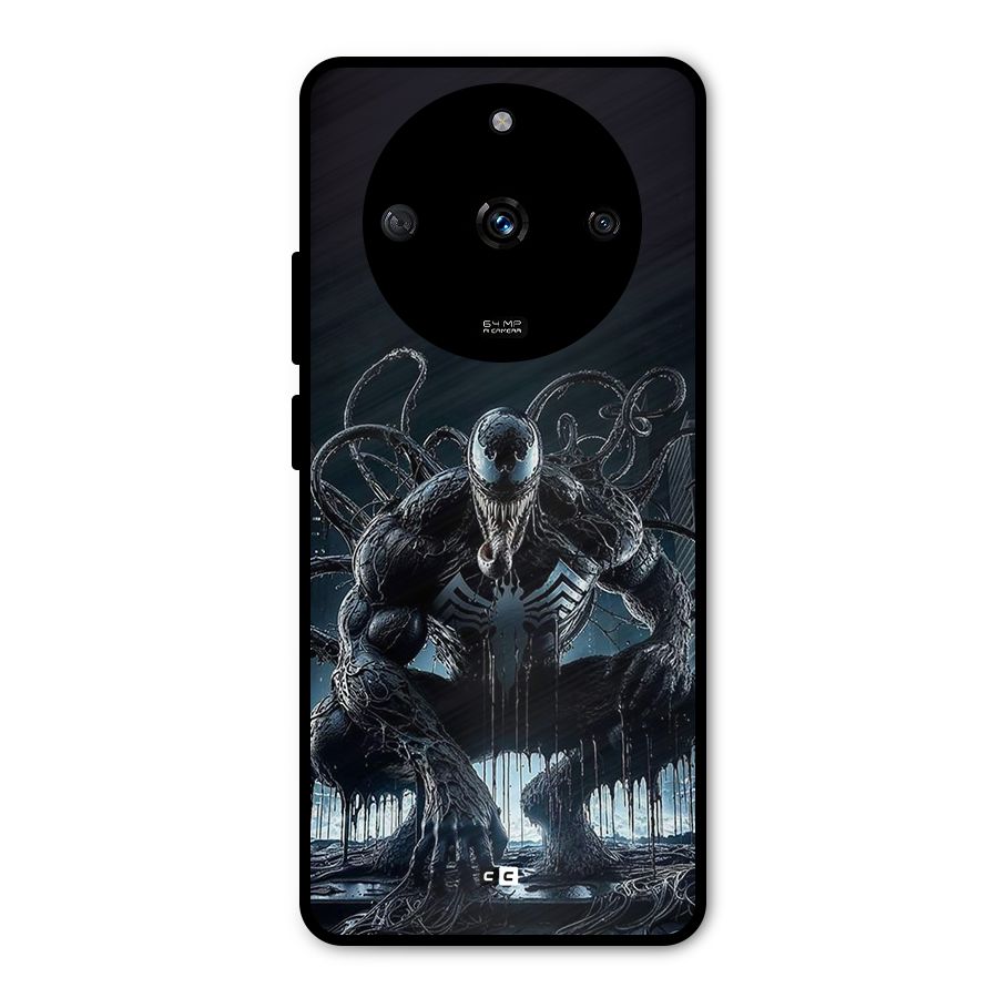 Sitting Venom Metal Back Case for Realme Narzo 60 5G