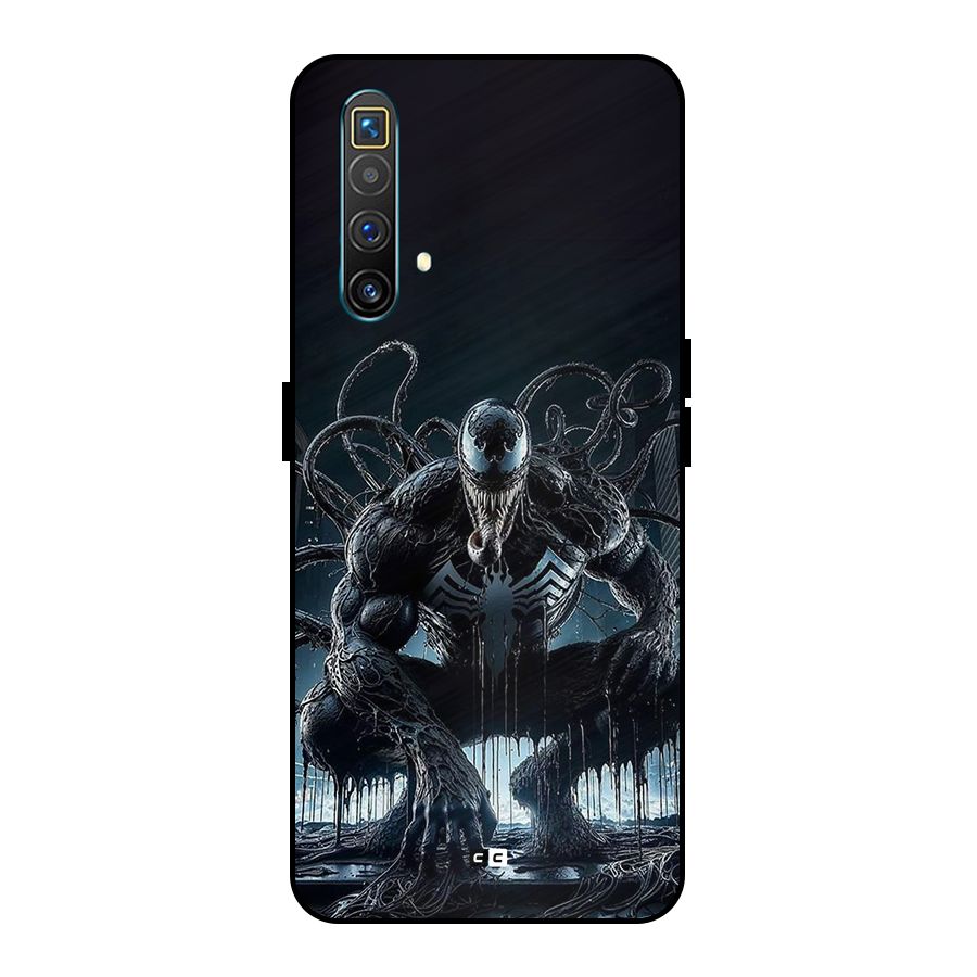 Sitting Venom Metal Back Case for Realme X3