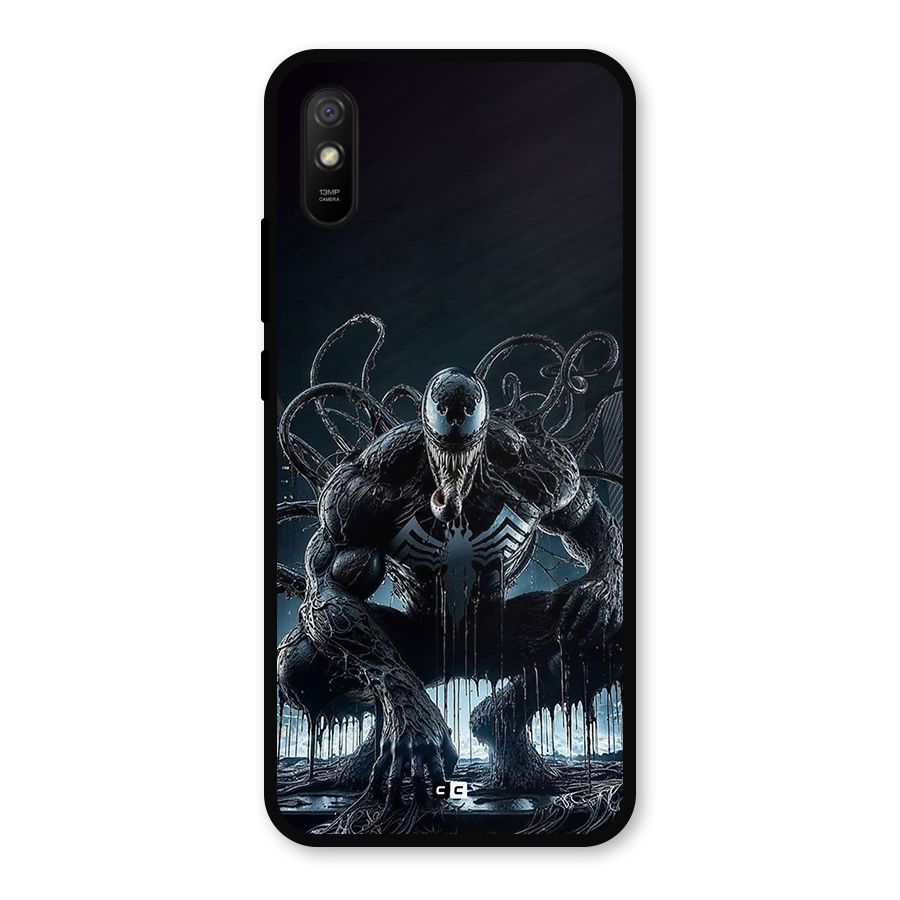 Sitting Venom Metal Back Case for Redmi 9i