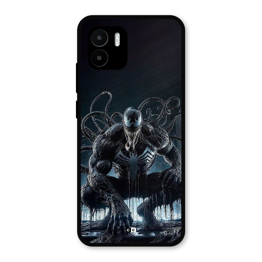 Sitting Venom Metal Back Case for Redmi A1