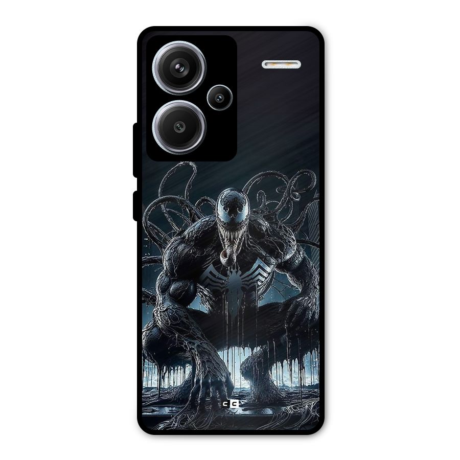 Sitting Venom Metal Back Case for Redmi Note 13 Pro Plus