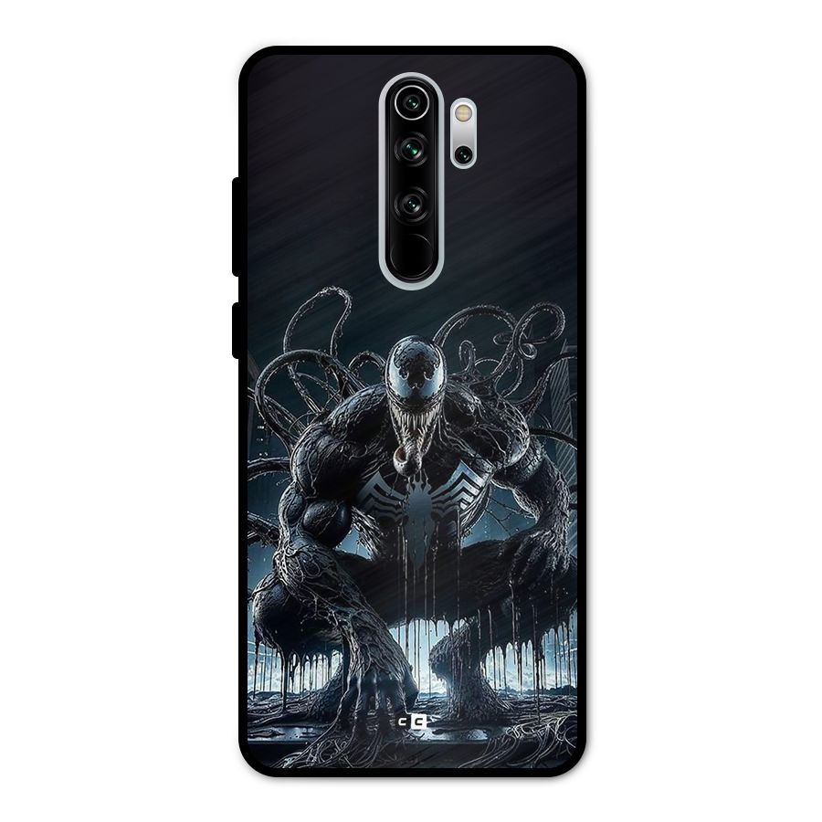 Sitting Venom Metal Back Case for Redmi Note 8 Pro