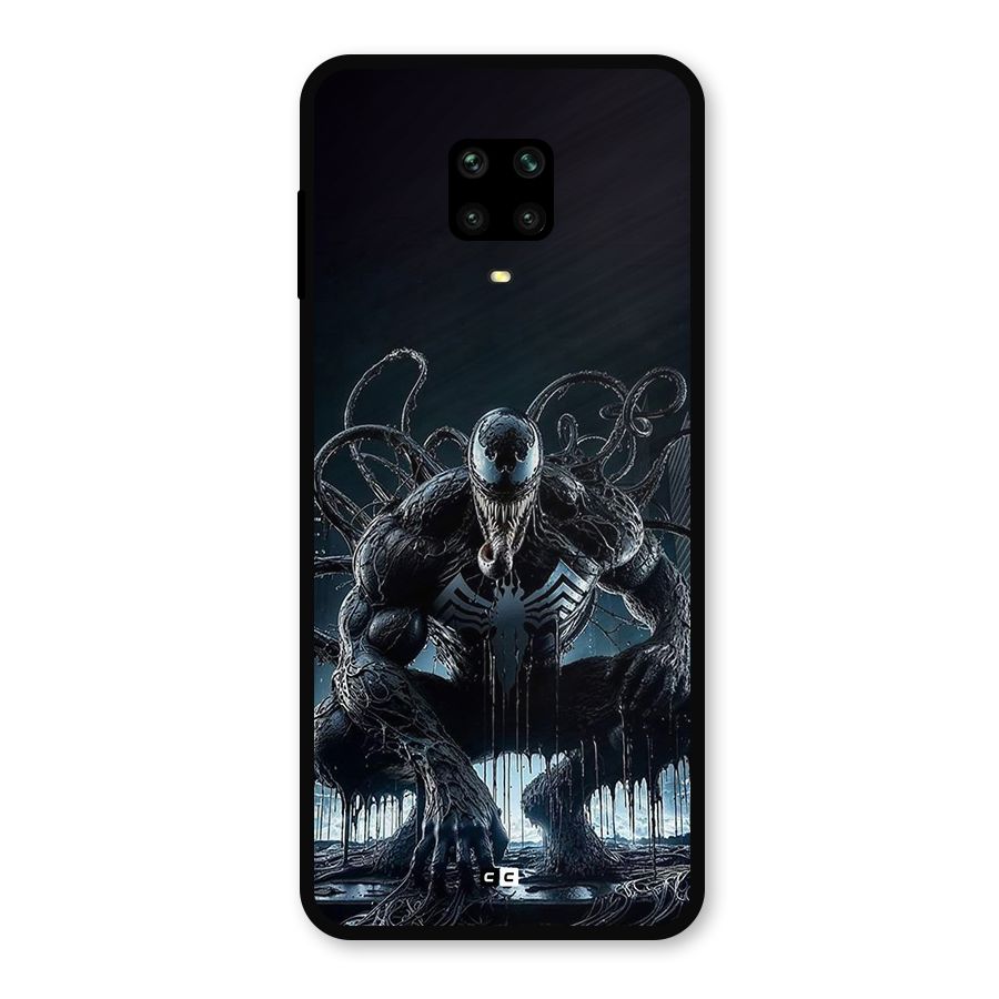 Sitting Venom Metal Back Case for Redmi Note 9 Pro Max