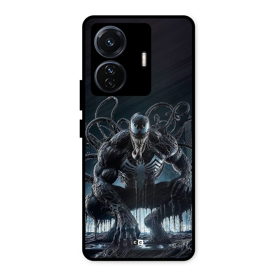 Sitting Venom Metal Back Case for Vivo T1 Pro