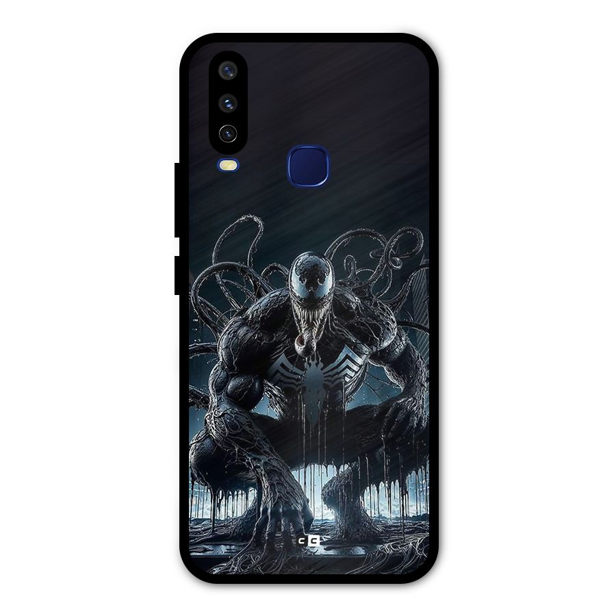 Sitting Venom Metal Back Case for Vivo U10
