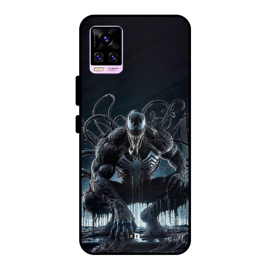 Sitting Venom Metal Back Case for Vivo V20 Pro