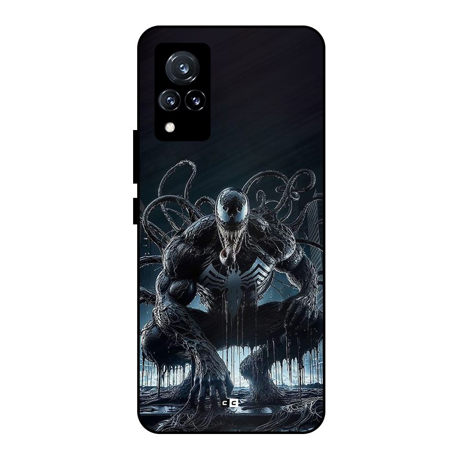Sitting Venom Metal Back Case for Vivo V21 5G