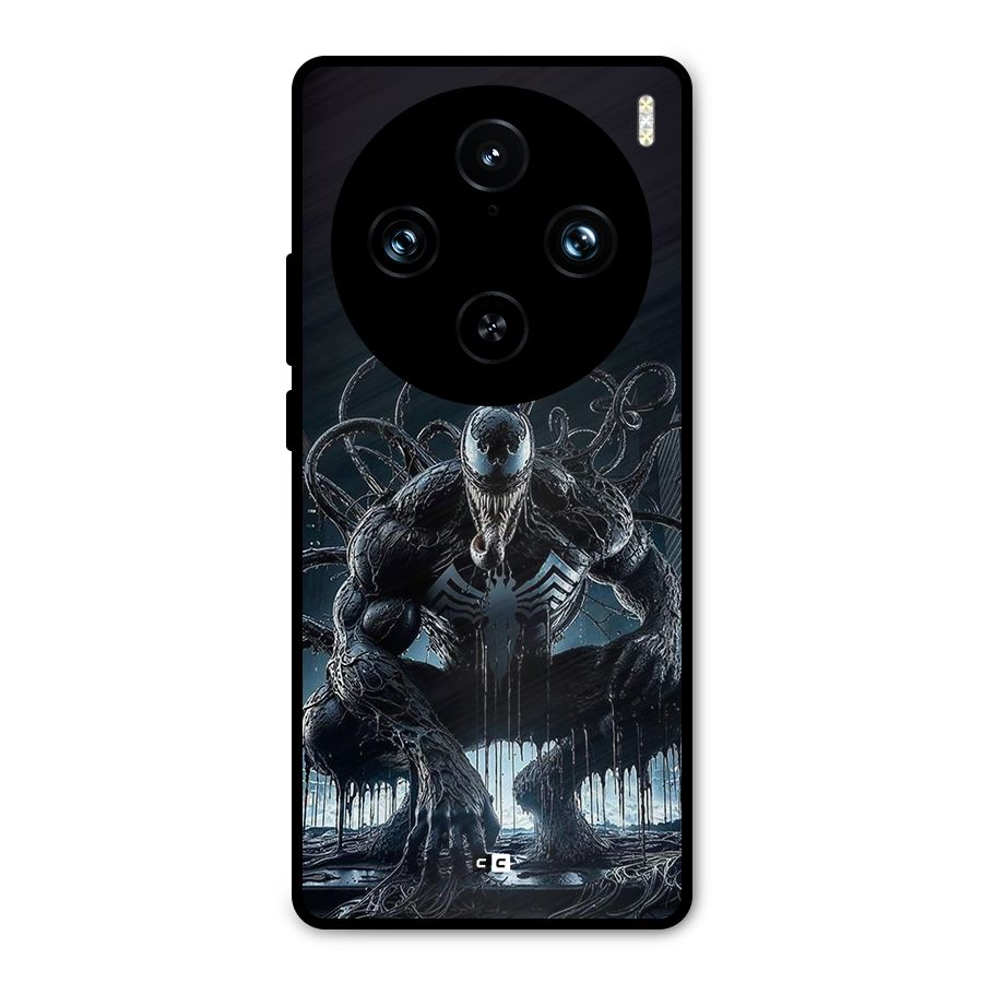 Sitting Venom Metal Back Case for Vivo X100 Pro