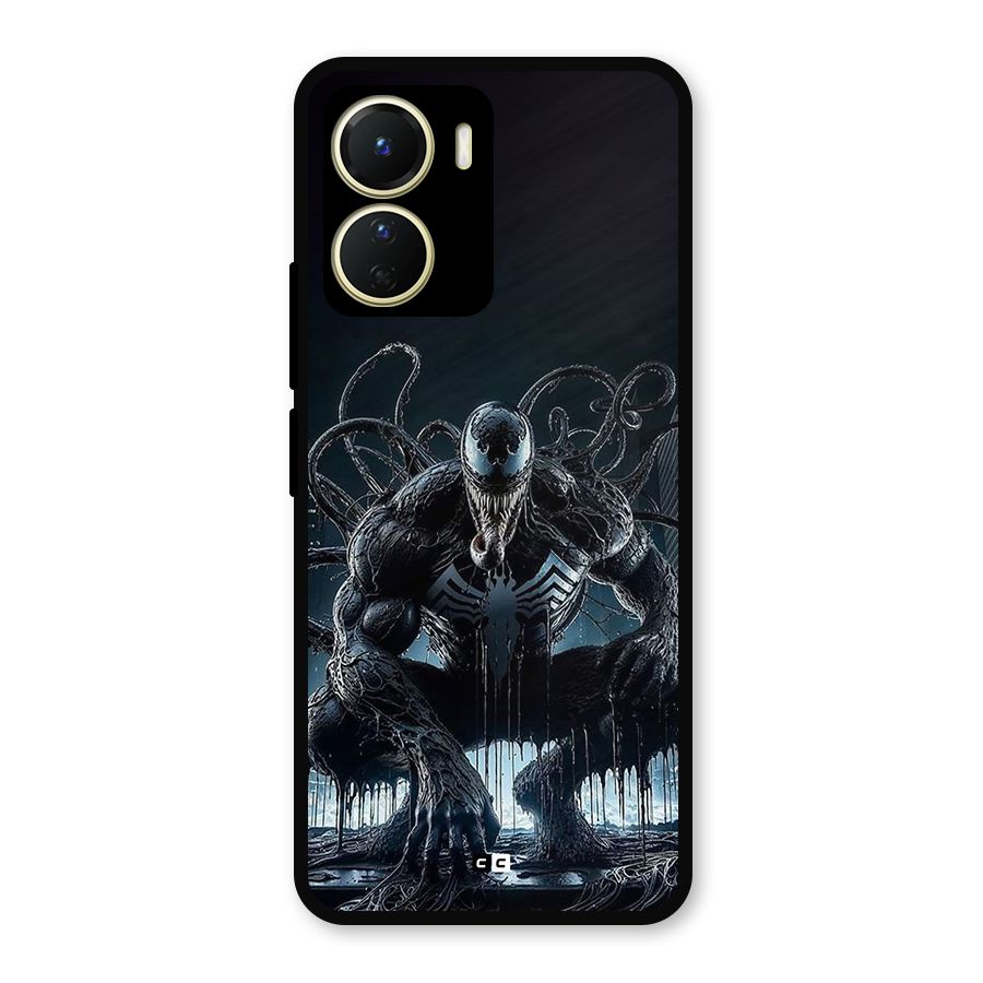 Sitting Venom Metal Back Case for Vivo Y16