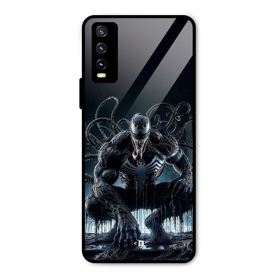 Sitting Venom Metal Back Case for Vivo Y20