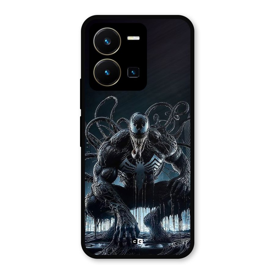 Sitting Venom Metal Back Case for Vivo Y35
