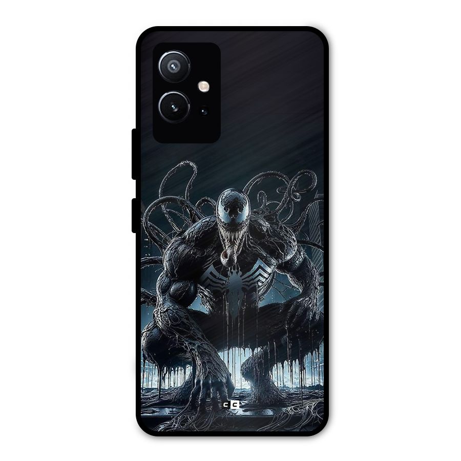 Sitting Venom Metal Back Case for Vivo Y75 5G