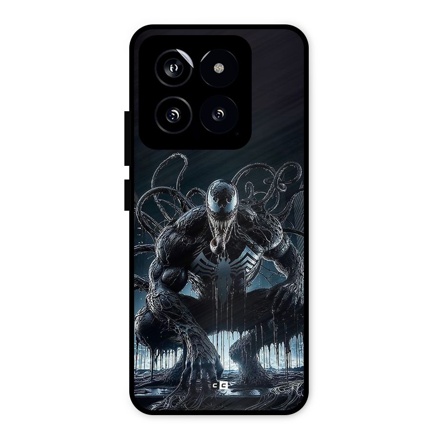 Sitting Venom Metal Back Case for Xiaomi 14