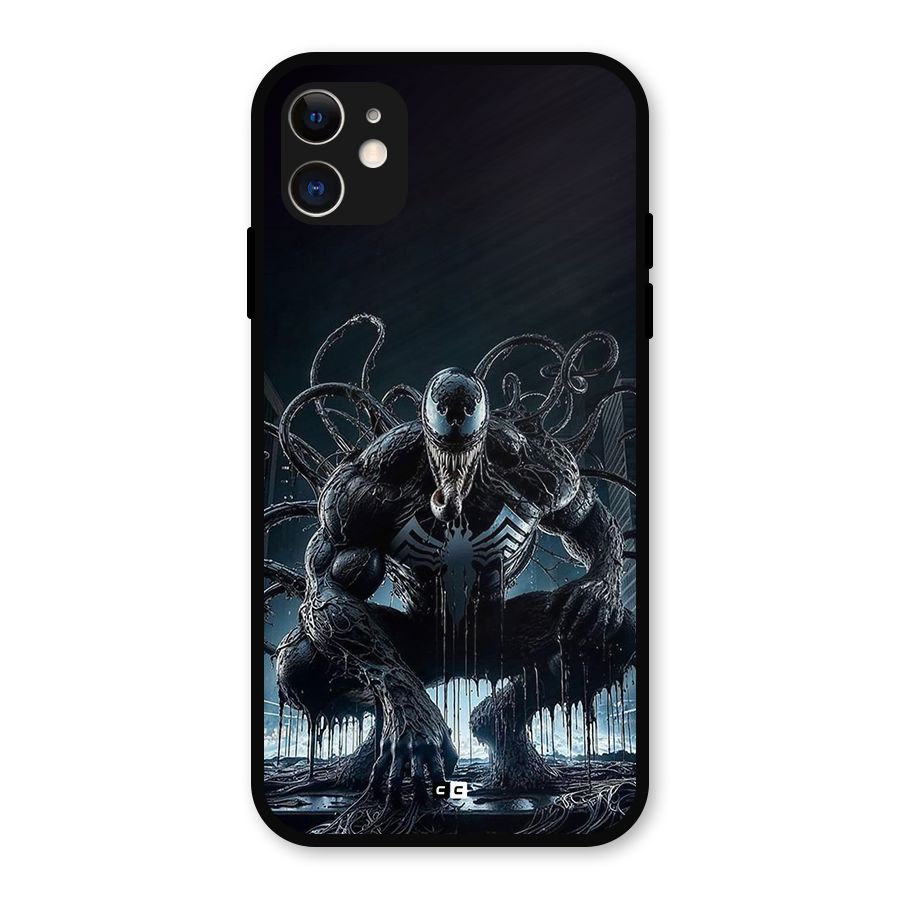 Sitting Venom Metal Back Case for iPhone 11
