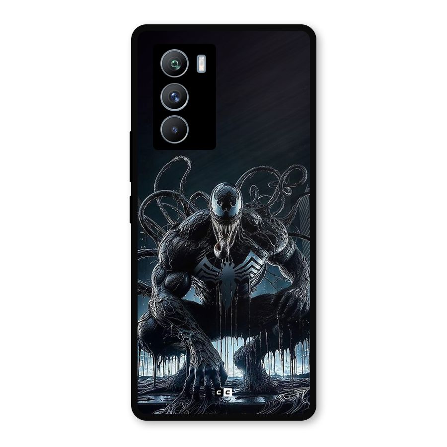 Sitting Venom Metal Back Case for iQOO 9 SE