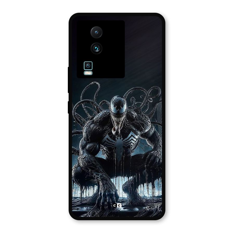Sitting Venom Metal Back Case for iQOO Neo 7