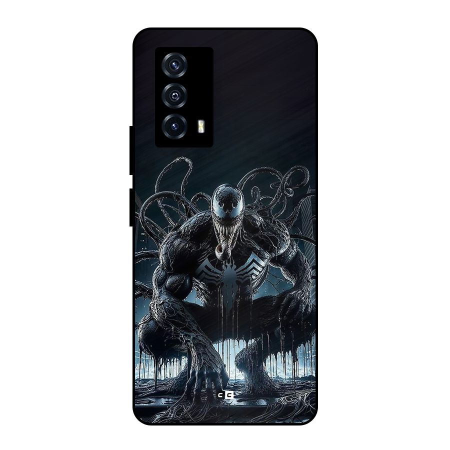 Sitting Venom Metal Back Case for iQOO Z5
