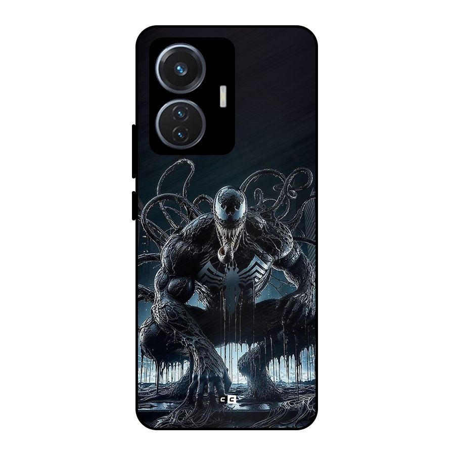 Sitting Venom Metal Back Case for iQOO Z6 44W