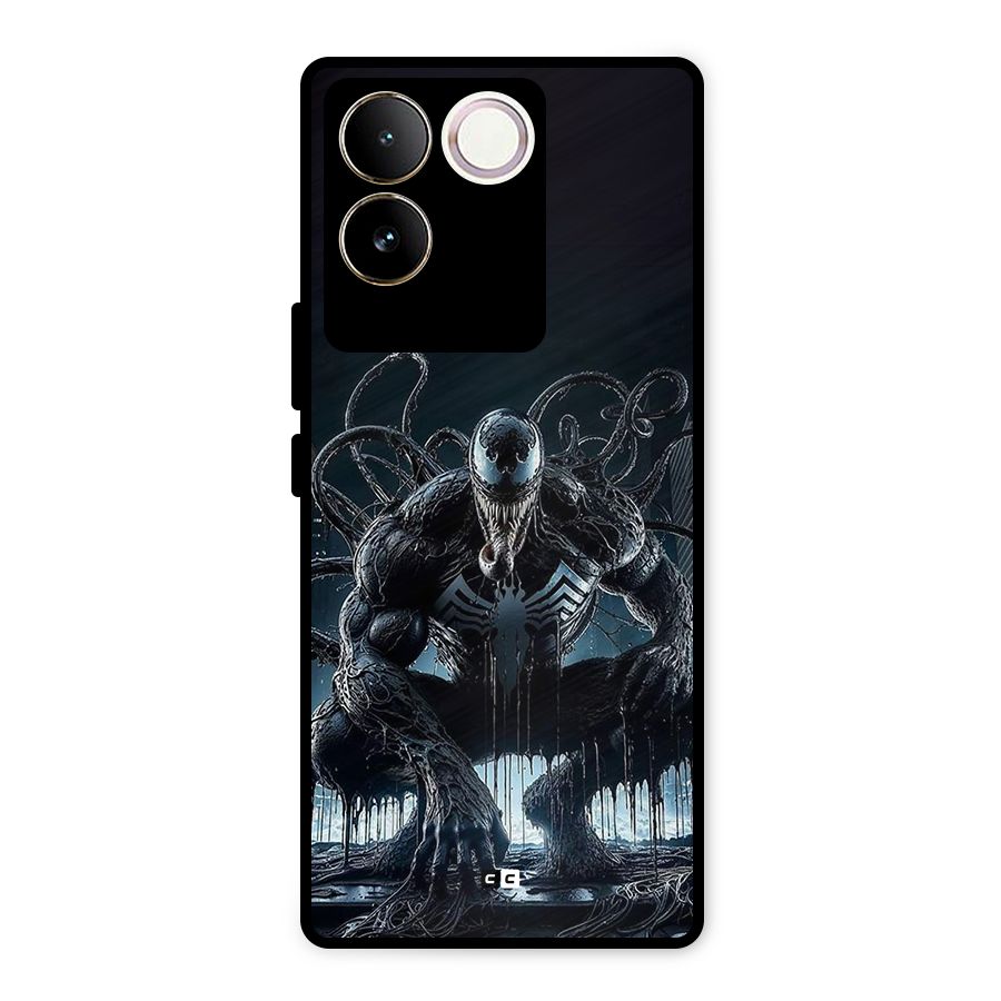 Sitting Venom Metal Back Case for iQOO Z7 Pro