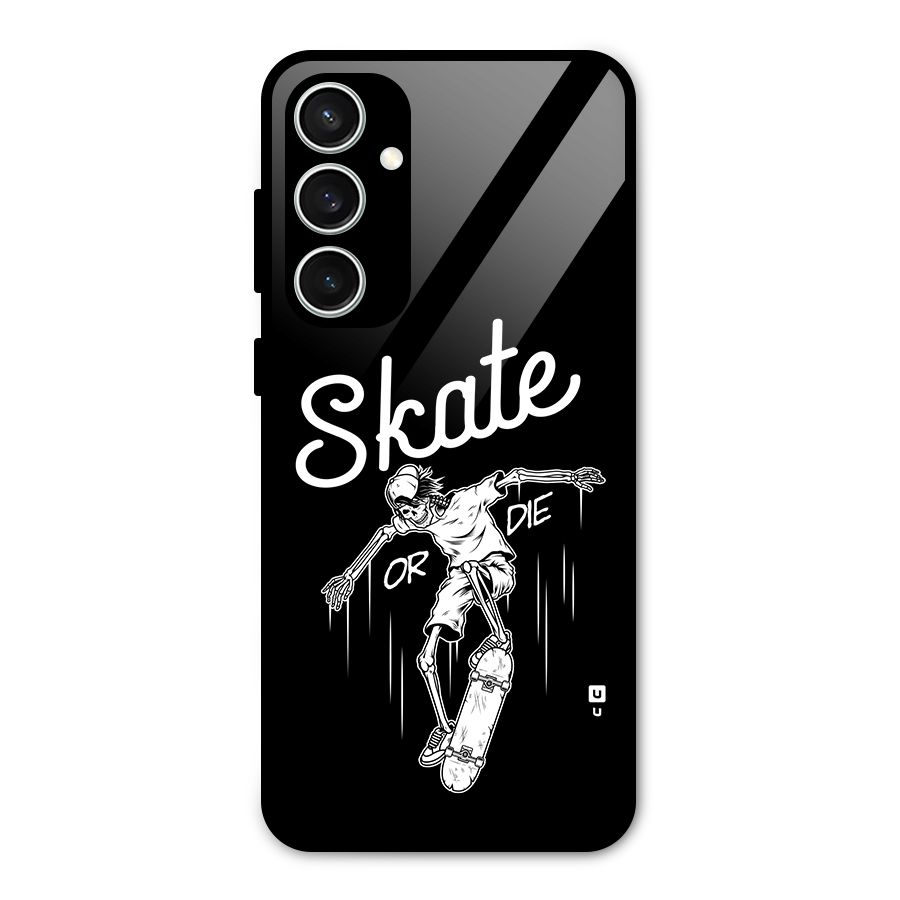 Skate Or Die Glass Back Case for Galaxy S23 FE