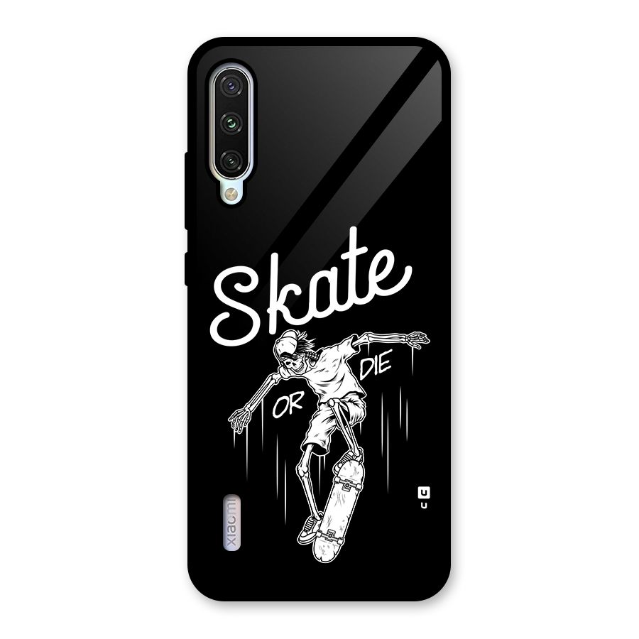Skate Or Die Glass Back Case for Mi A3
